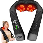 KNQZE Shiatsu Cordless Neck and Back Massager by KNQZE