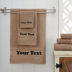 Personalize Your Towels with Custom Embroidery: Names, and Initials. Perfect by Ephesos