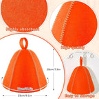 JaGely Sauna Hat for Men Women Sauna Hat Vaporarium Cap Russian Banya Cap for - Image 2