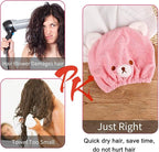 Lamoutor 3Pcs Hair Drying Towel - Image 7
