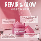 Lip Mask with Watermelon – Overnight Lip Repair, Intense Hydration & Smoothing - Image 4