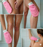 Original Kessa Exfoliating Glove -Value Pack -Pink -Microdermabrasion At Home - Image 9