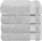 Cotton Paradise Hand Towels for Bathroom, 100% Cotton Turkish 4 Piece Hand - Image 5