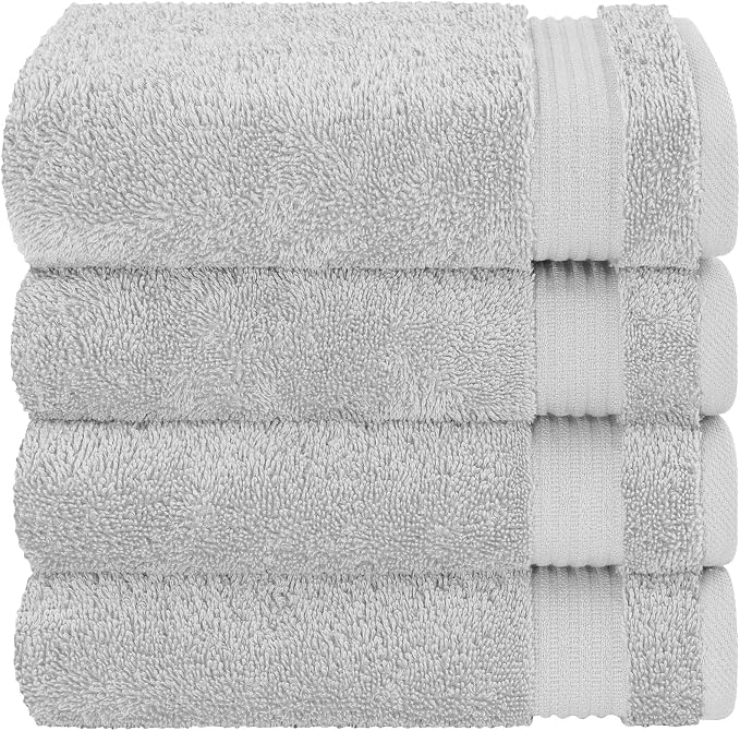 Cotton Paradise Hand Towels for Bathroom, 100% Cotton Turkish 4 Piece Hand - Image 5