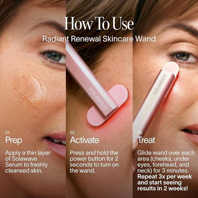 Solawave 4-in-1 Red Light Therapy Wand - Image 5