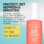 Pacifica Setting Spray Glow Baby Brightening Mist, Broad Spectrum SPF 45 - Image 2