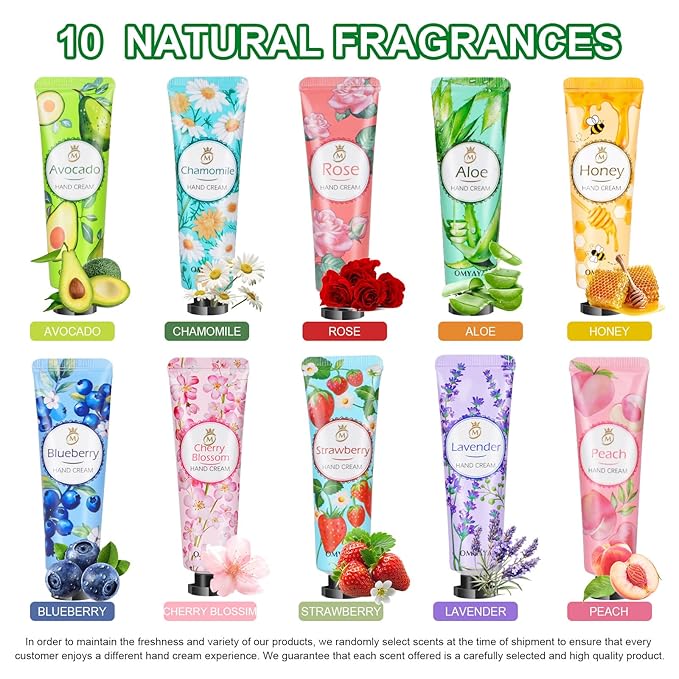 80 Pack Hand Cream Gift Set: Hand Lotion Travel Size, Teacher Appreciation Gifts - Image 2