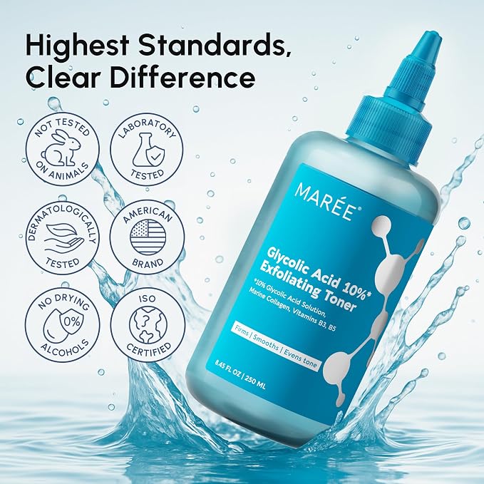 MAREE Toner Glycolic Acid Exfoliating Toner - Image 8
