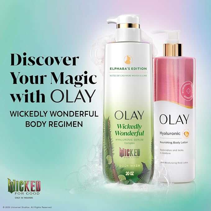 Olay Body Wash for Women, Wickedly Wonderful Elphaba’s Edition, Intensely - Image 10
