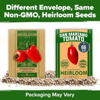 HOME GROWN San Marzano Tomato Seeds 66+ Heirloom Non-GMO Seeds - Image 9