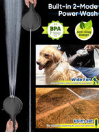 5-Inch High Pressure Handheld Shower Head - Image 3