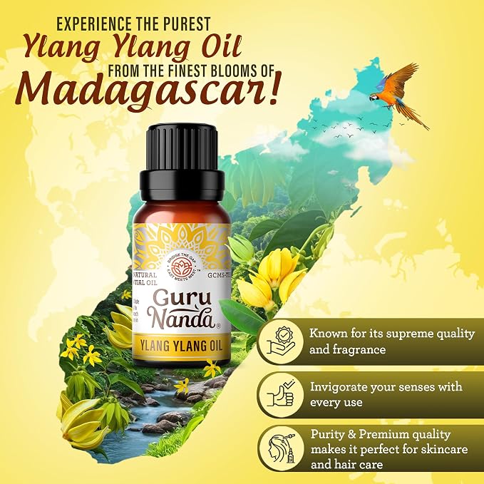 GuruNanda Ylang Ylang Essential Oil - Image 3