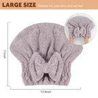 SUNLAND Large Microfiber Hair Drying Caps - Image 2