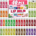 40 Pack Natural Lip Balm Bulk by yopela