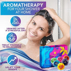 Aromatherapy Shower Steamers Gift Set, Six Fizzies - Image 2