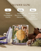 M&SENSE Lavender Scented Soy Candle - Image 2