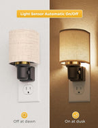 L LOHAS LED Night Lights Plug into Wall, Plug in Night Light Dimmable, - Image 2