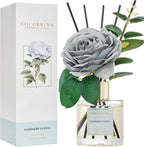 Cocorina Reed Diffuser Set, Flower Reed Diffuser Cashmere Vanilla, Scented by COCORR%C3%8DNA