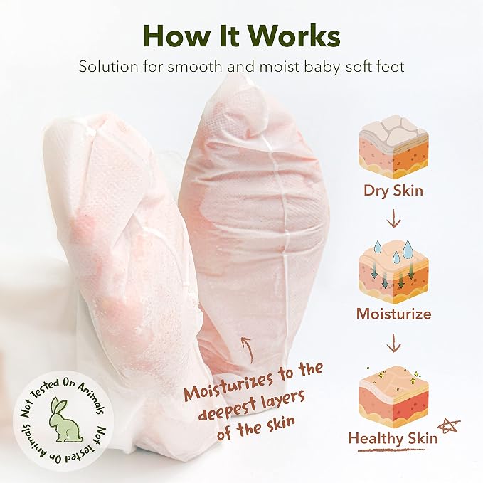 Purederm Shiny & Soft Foot Peeling Mask - Image 2