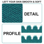 Evridwear Exfoliating Dual Texture Bath Gloves - Image 2