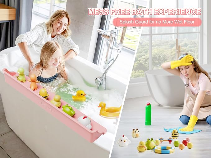 Cushore 3-Ft Bathtub Splash Guard PlayPad - Image 2