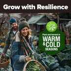 HOME GROWN 25 Variety Survival Seed Vault 12, 000+ Heirloom Non-GMO Vegetable - Image 3