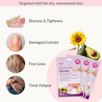 Epielle Moisturizing Hand Mask 6 Pairs, Soften - Image 4