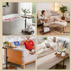 C Table End Table Adjustable Height, C Shaped End - Image 9