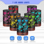 Metal Essential Oils Diffuser 150ML Christmas Aromatherapy Diffuser Cool Mist - Image 2