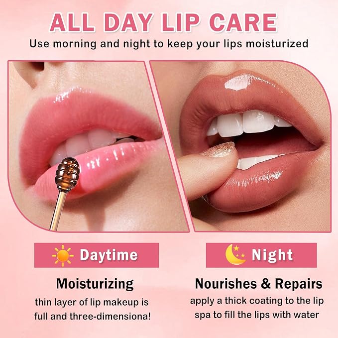 Honey Pot Lip Balm, Moisturizing and Repair Bee Lip Balm Honey Pot, Prevention - Image 6