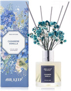 Airkeep Reed Diffuser Set/Cashmere Vanilla/6.76 fl oz/1 Pack/Home & Office - Image 2