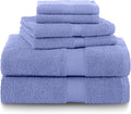Martex 6-Piece 100% Ringspun Cotton Towel Set | Quick Dry | Super Absorbent & by Martex