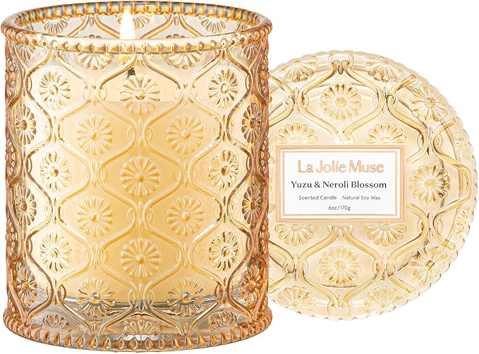 LA JOLIE MUSE Yuzu & Neroli Blossom Candle by LaJol%C3%ADeMuse