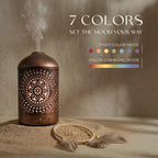 Earnest Living Essential Oil Diffuser Metal Diffuser 100 ml Timers Night Lights - Image 5