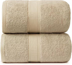 Ariv Premium Jumbo Bath Towels Pack of 2, Beach Towel, Extra-Large Bath Sheets by Ariv