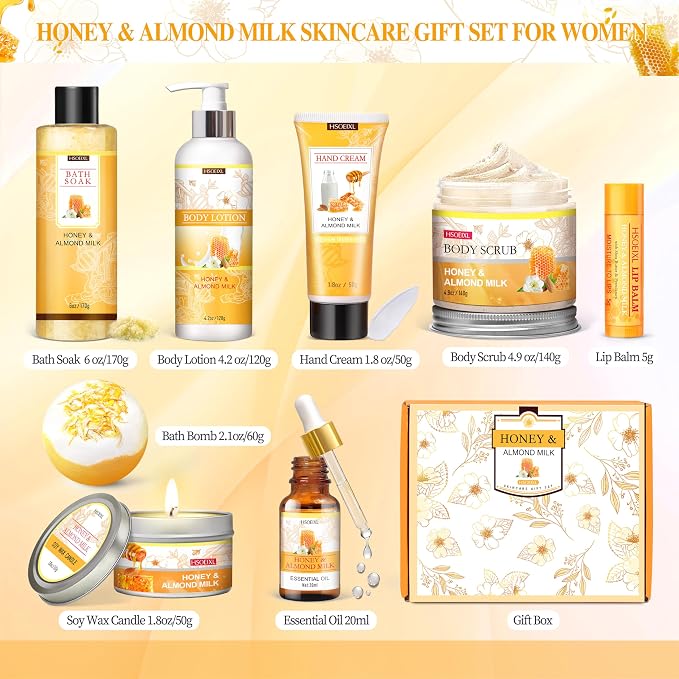 Gifts for Women, Birthday Gift for Women, Self Care Gifts Spa Gift Basket - Image 2
