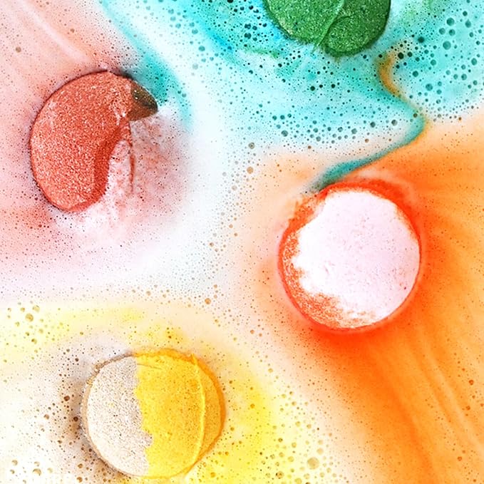 Bath Bombs for Women 12 Gift Sets, Shea Butter & Essential Oils Bath Bomb for - Image 3