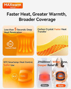 IKEEPFIT Portable Heating Pad for Back, Cordless Wearable Heat Belt - Image 4