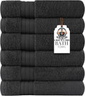 HERCULEAN Large Bath Towels 24 x 50 Pack of 6 | Quick Dry and Highly Absorbent by Unknown