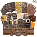 Sandalwood 32 Pcs Bath & Body Gift Basket by RAROSAACCA