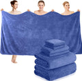 Peryiter Oversized Bath Towels Set of 6 by Peryiter