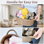 ABenkle Small Basket with Handles - Image 7
