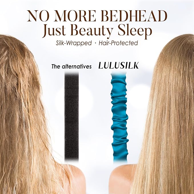 Breathable Silk Sleep Mask Blindfold, Elastic Blackout Eye Cover Headband - Image 6
