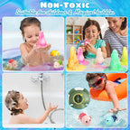 8pcs Purely Handmade Kids Rainbow Interactive Bath Bombs Kids Potions丨Organic - Image 3