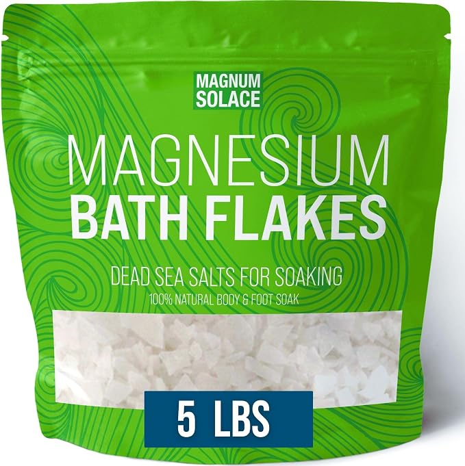 Magnesium Flakes for Bath by MAGNUMSOLACE