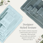 NY Loft 100% Cotton 2 Pack Bath Sheet Towel Set | Extra Large Oversize Bath - Image 4