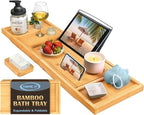 Home It Premium Foldable Bathtub Tray by HOMEIT