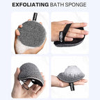 Yiclick Exfoliating Body Scrubber, Body Exfoliator Scrubber, Exfoliating Sponge - Image 3