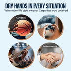 Carpe Sweat Absorbing Hand Lotion, A dermatologist-recommended, smooth lotion - Image 8