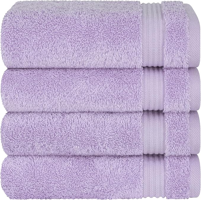 Cotton Paradise Hand Towels for Bathroom, 100% Cotton Turkish 4 Piece Hand - Image 5